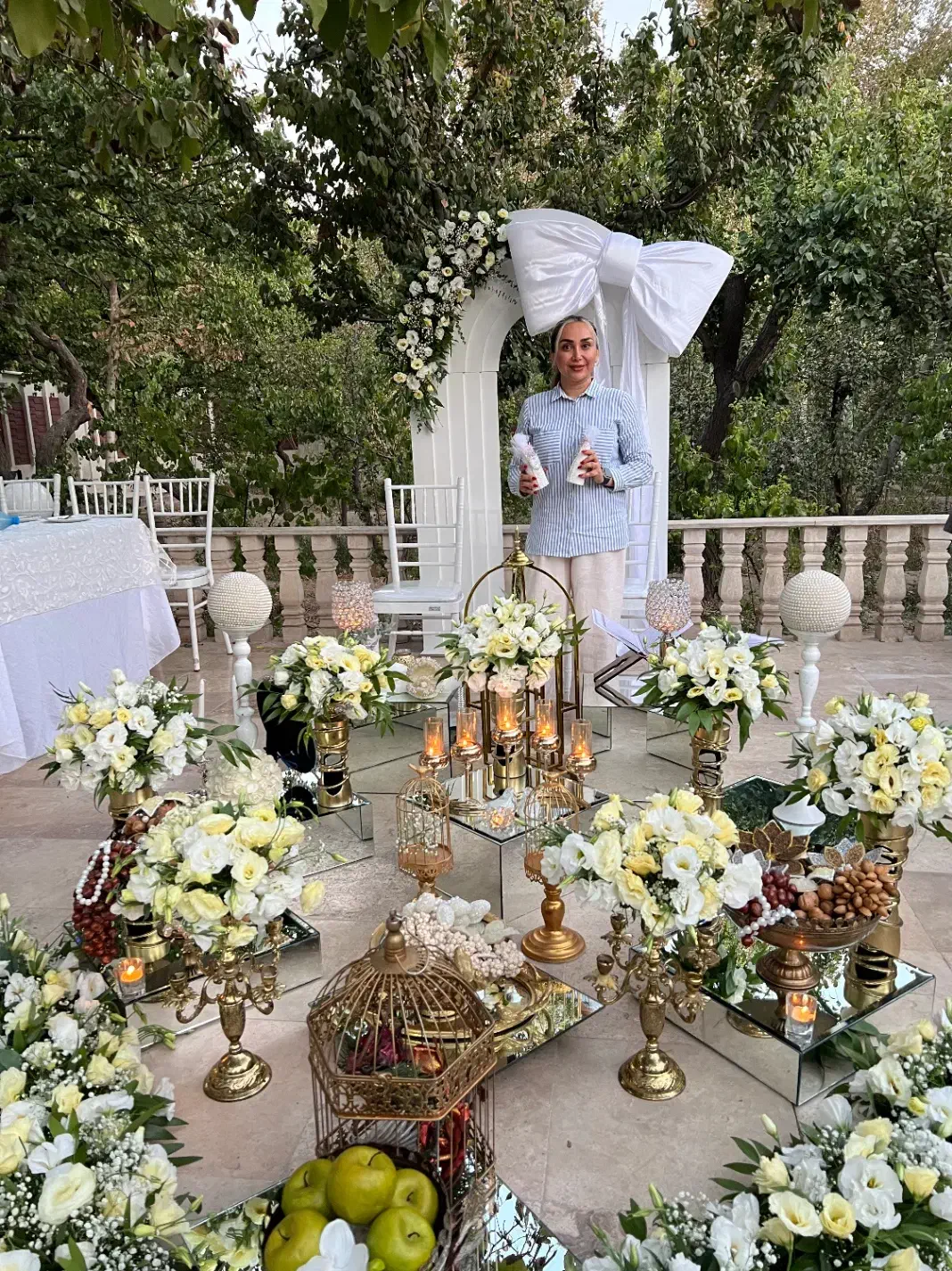 سفره عقد با گل ارایی طبیعی و مصنوعی|گل و گیاه طبیعی|تهران, صادقیه|دیوار