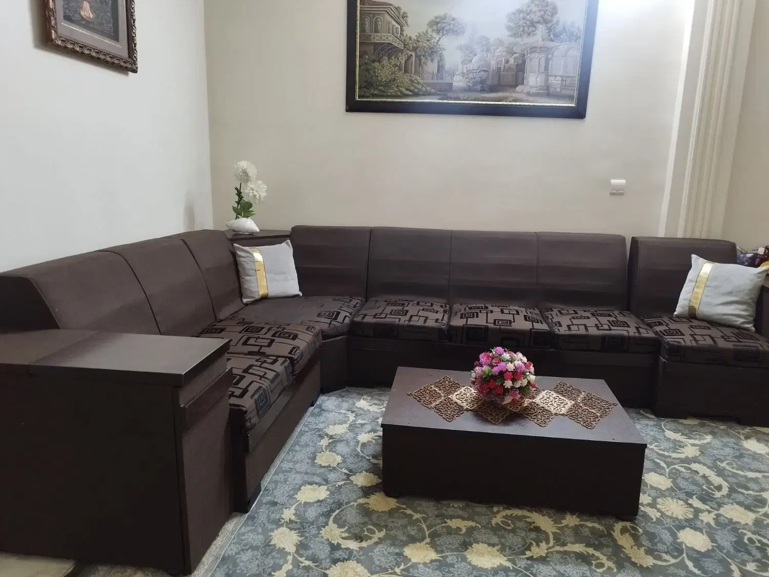 مبلمان مدل ال .چوپ ام دی اف ضدخط وخش|مبلمان خانگی و میز عسلی|تهران, یاخجی آباد|دیوار