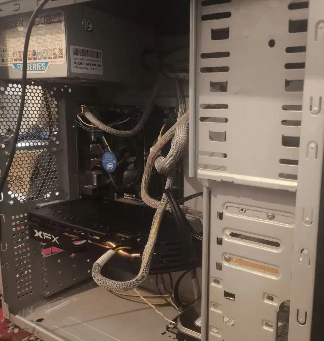 سیستم گیمینگ نسل 6 ddr4 کامل با مانیتور کیبورد،موس|رایانه رومیزی|اهواز, منازل سپاه|دیوار