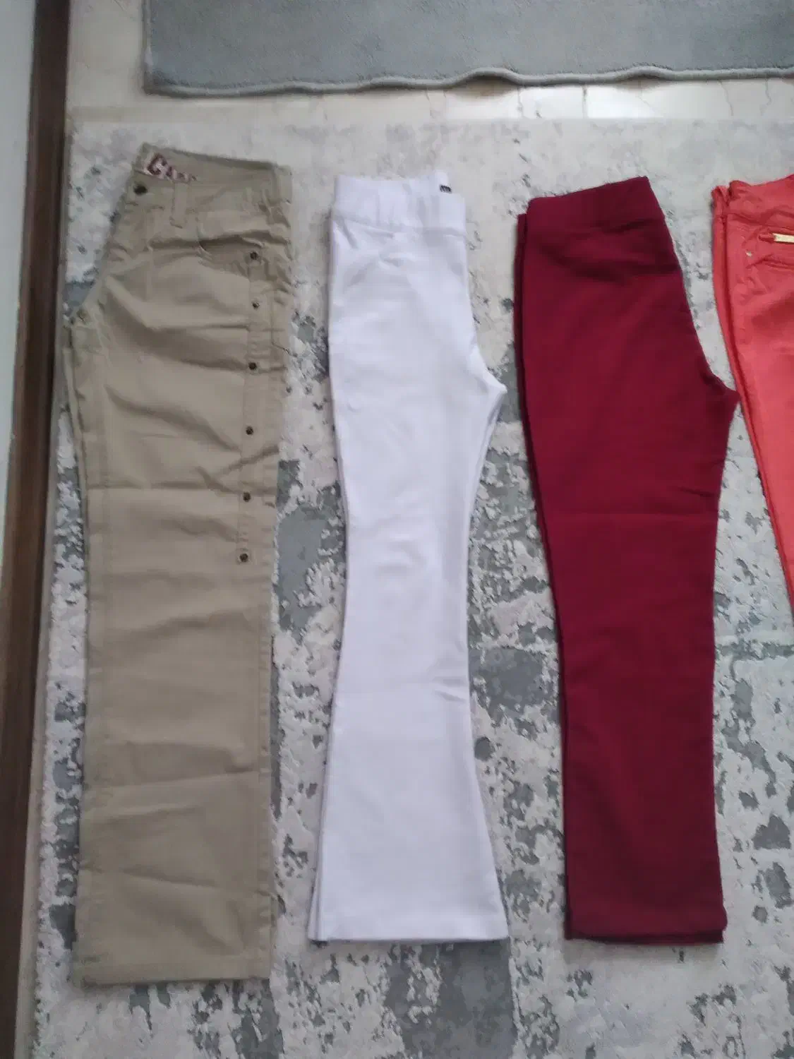 شلوار جین و کتان های رنگی سایز ۳۸|لباس|تهران, جنت‌آباد مرکزی|دیوار