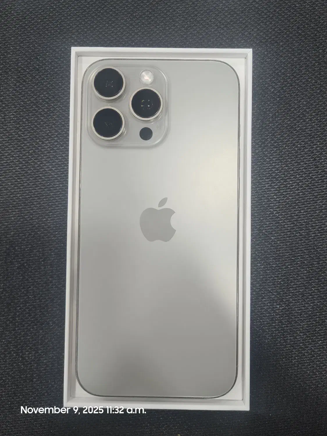 ایفون ۱۶پرومکس zaa دوسیم کارت رنگ نچرال باتری ۹۳|موبایل|کرج, عظیمیه|دیوار