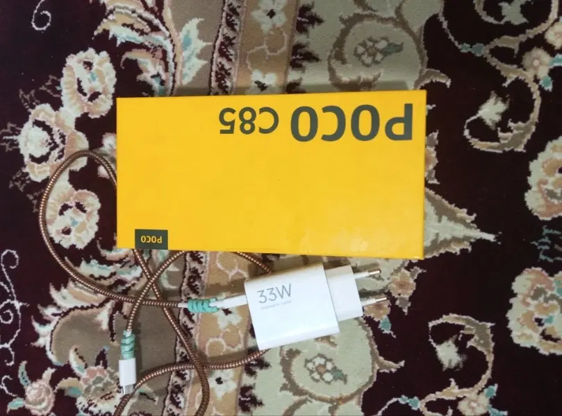 گوشی پوکوc85 با ملزومات|موبایل|کرمانشاه, |دیوار
