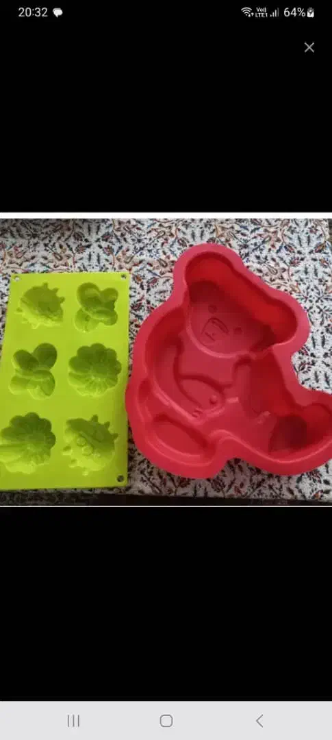 قالب ژله سیلکونی|ظروف پخت‌وپز|کرج, شهرک نهال و بذر|دیوار