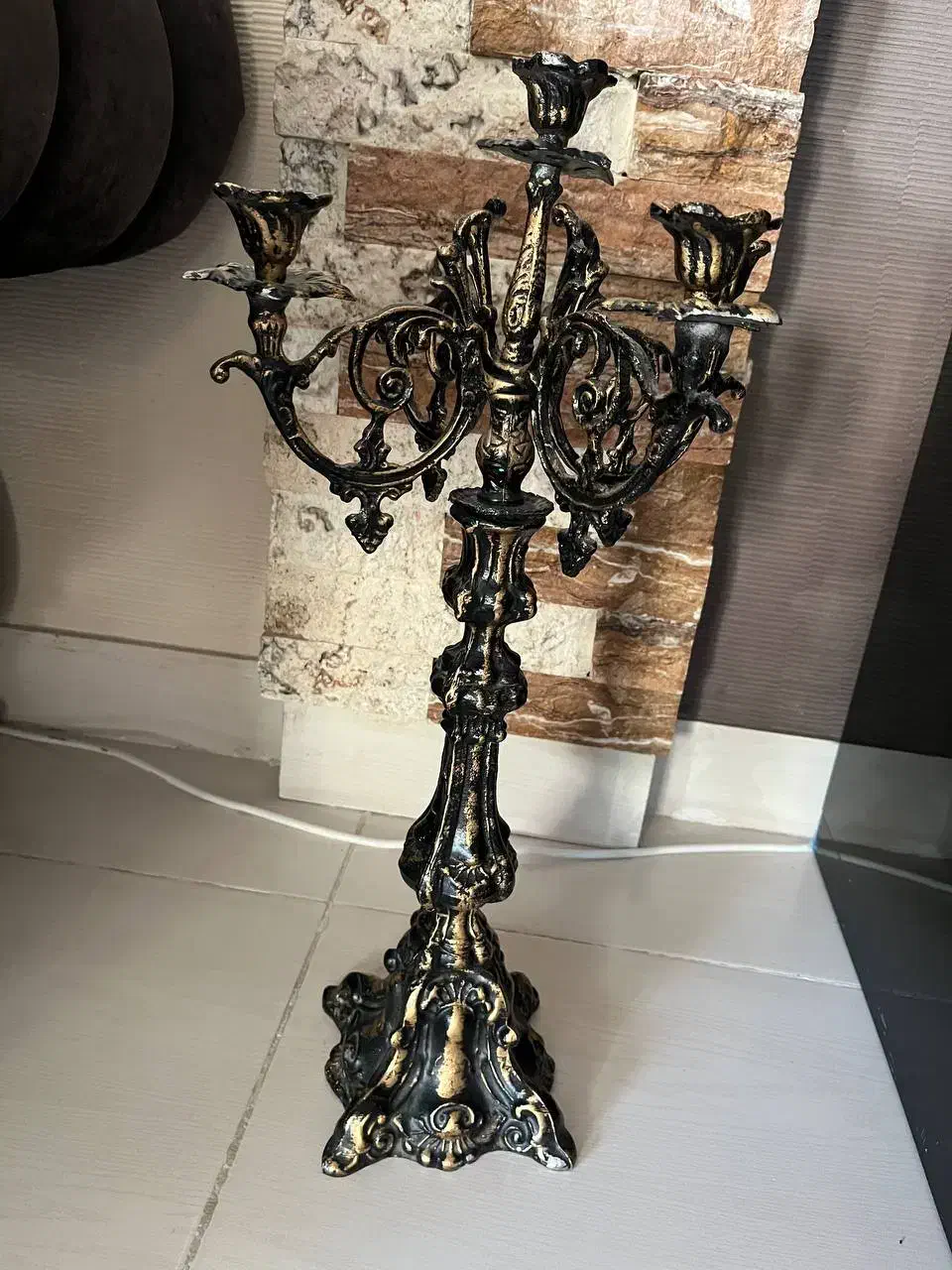 آینه شمعدان شیک و دکوری|صنایع دستی و سایر لوازم تزئینی|ارومیه, |دیوار