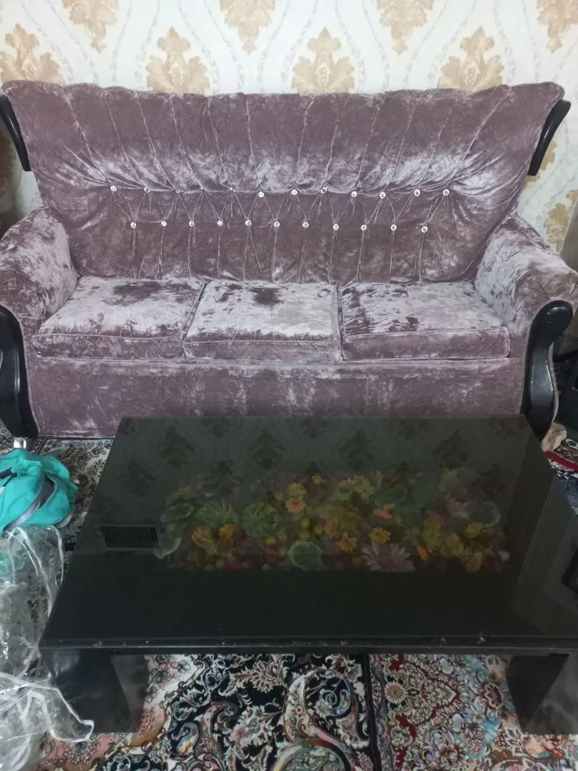 مبل|مبلمان خانگی و میز عسلی|کرج, کلاک بالا|دیوار