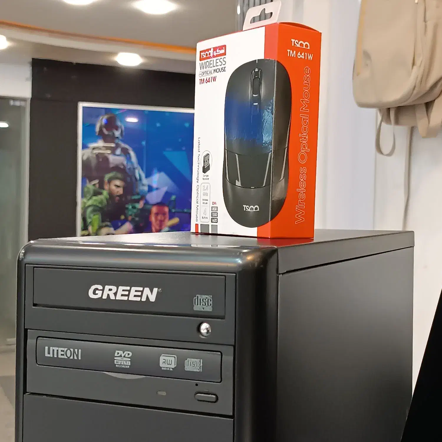 کیس GREEN با موس و مانیتور فوری|رایانه رومیزی|تهران, میرداماد|دیوار