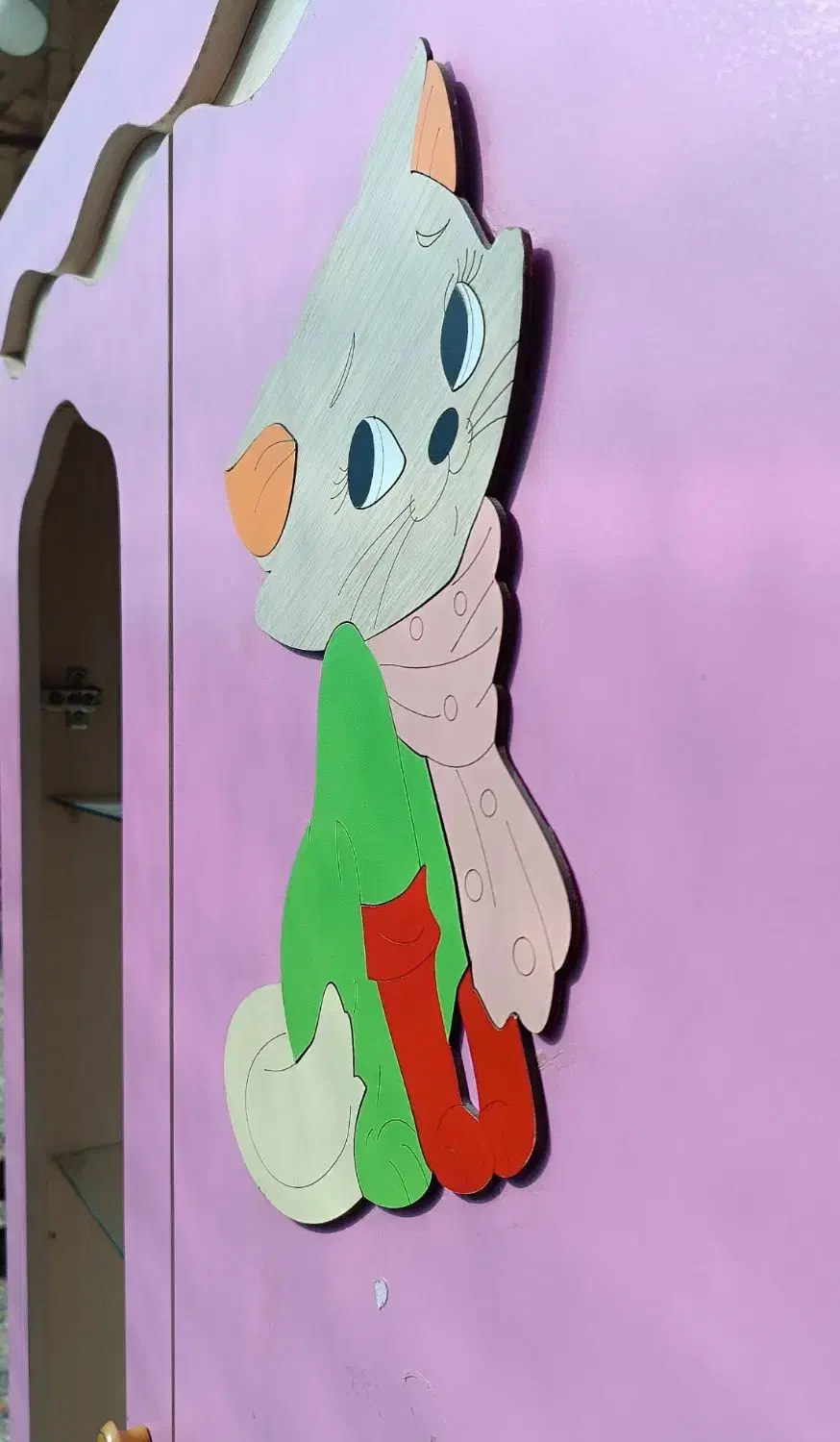 کمد کودک|جاکفشی، کمد، دراور|اندیمشک, |دیوار