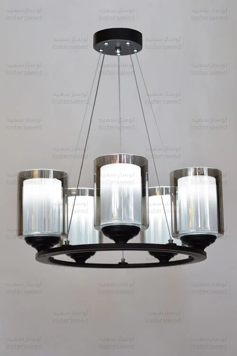 لوستر مدرن اویز حبابی آریا - پذیرایی اتاق اشپزخانه|لوستر و چراغ آویز|تبریز, |دیوار