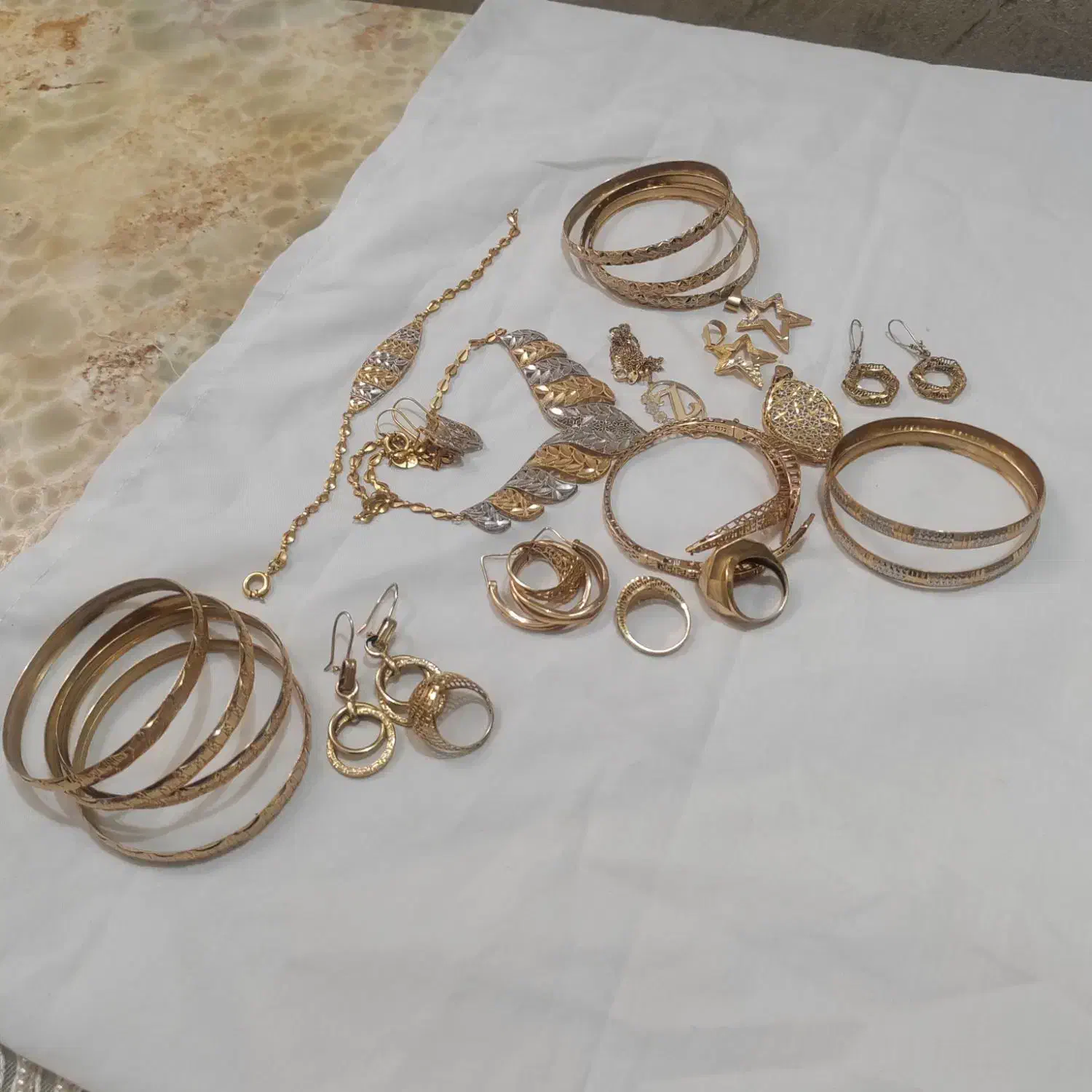 حدود 150 گرم طلاها باکتور به قیمت تابلو +1درصد|جواهرات|اردبیل, |دیوار