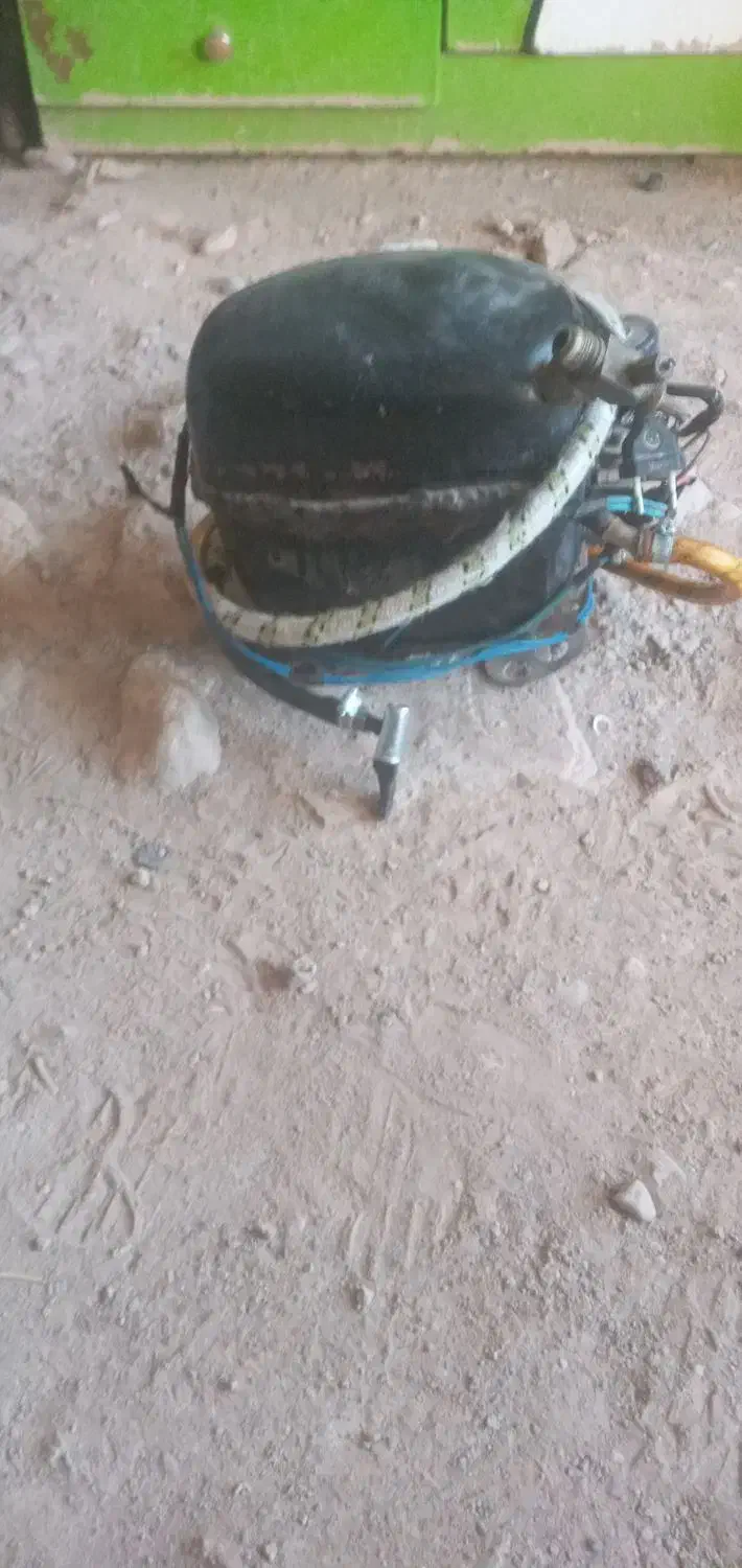 پمپ باد با موتور یخچال|ابزارآلات|خانمیرزا, |دیوار