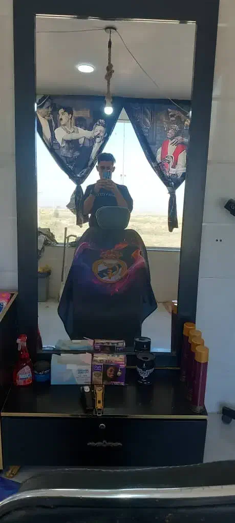 ست آینه و صندلی آرایشگاه|آرایشگاه و سالنهای زیبایی|اهواز, پردیس دو|دیوار