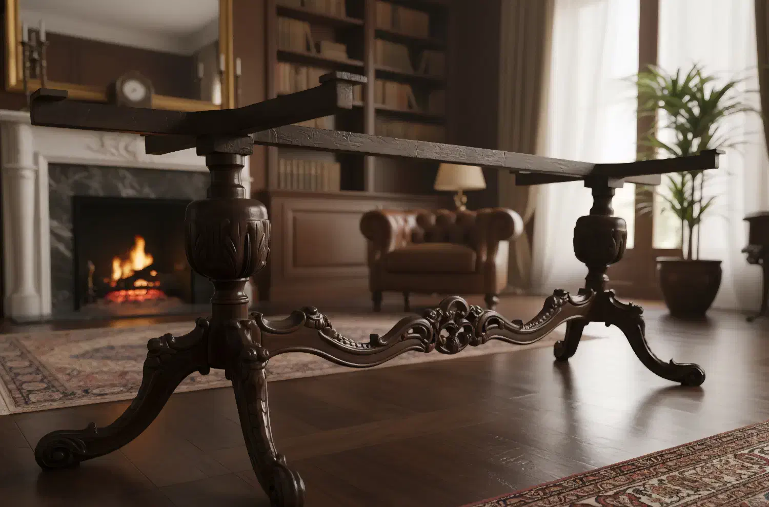 پایه میز ناهار خوری ۱۲ نفره|میز و صندلی غذاخوری|کرمان, |دیوار