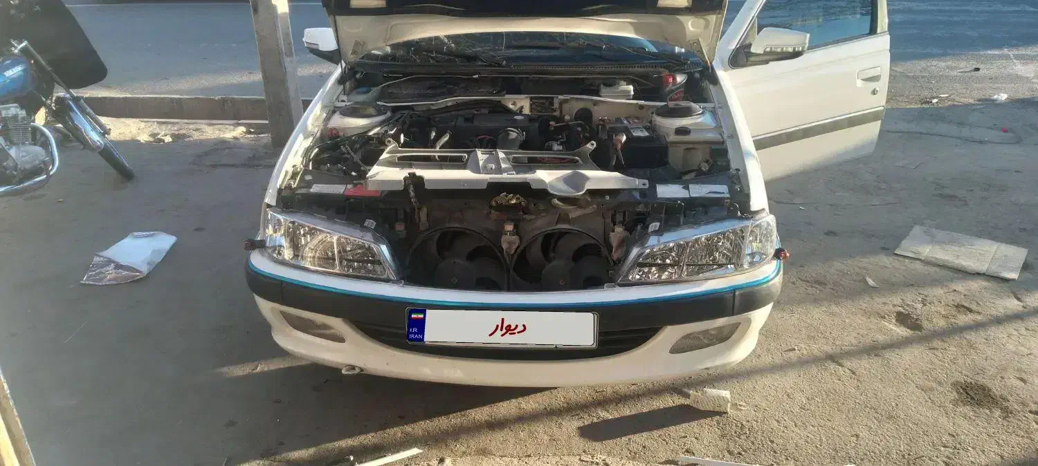 پارس سفید مدل ۹۵ دوگانه|خودرو سواری و وانت|مشهد, سرافرازان|دیوار