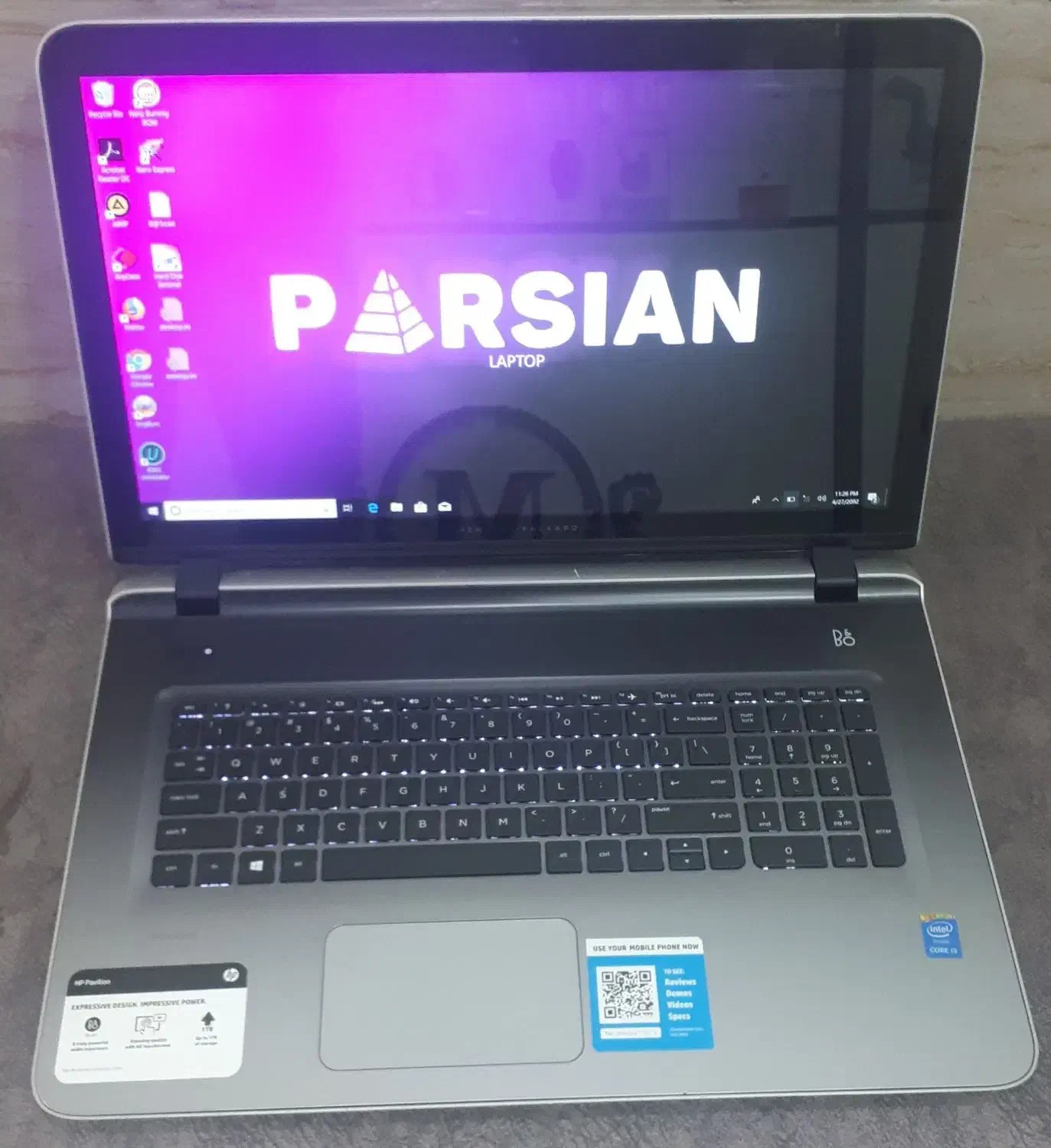 hp pavilion 17 تاچ فول اچ دی|رایانه همراه|کرج, شاهین‌ویلا|دیوار