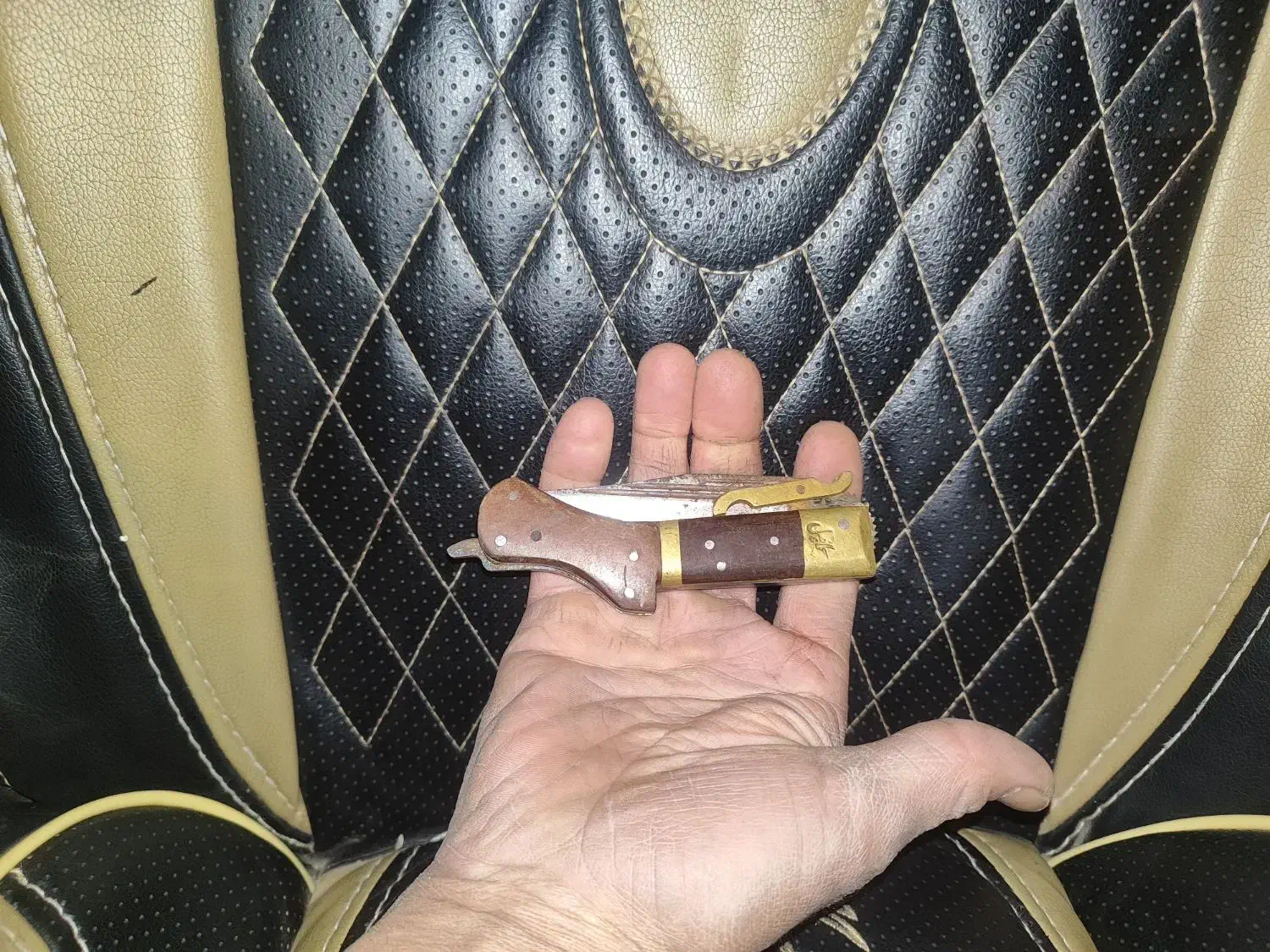 چاقو تزئینی خوشدست.دوتاقفس پرنده|کلکسیون و سرگرمی|مشهد, نیزه|دیوار