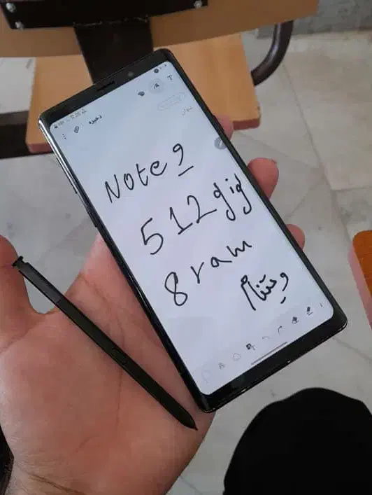 سامسونگ galaxy not 9|موبایل|مشهد, شریف|دیوار