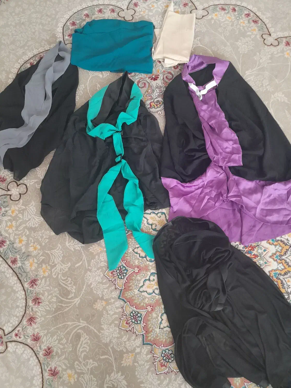 مقنعه اداری و ساده|لباس|پرند, فاز ۵|دیوار