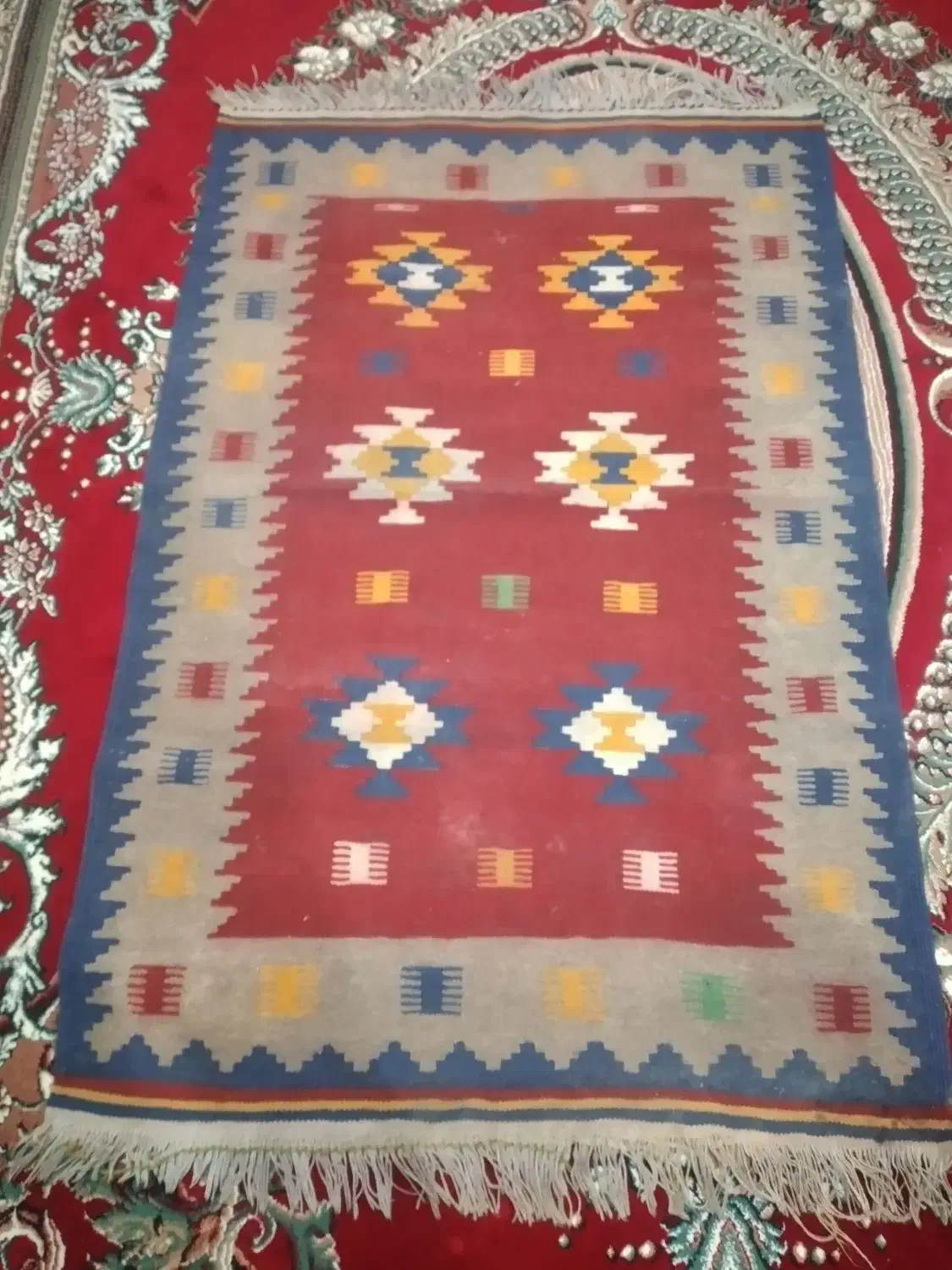 فروش گلیم دست باف|گلیم، جاجیم، گبه|شیراز, باغ تخت|دیوار