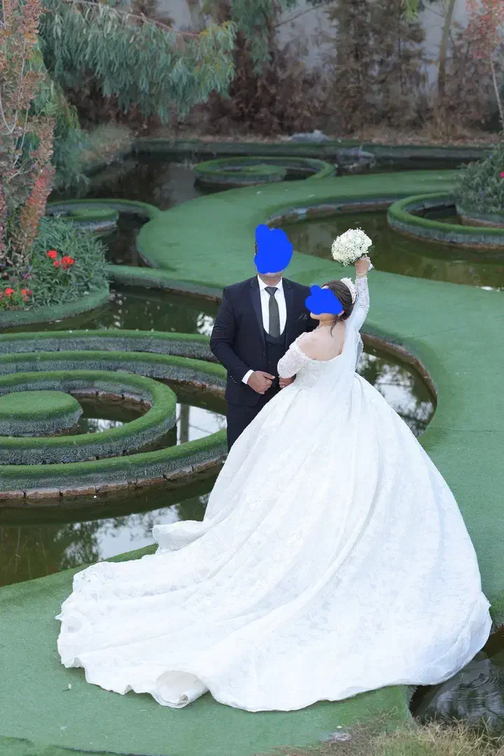 لباس عروس عربی دنباله دار سایز ۴۴تا۵۰|لباس|اصفهان, خواجه عمید|دیوار