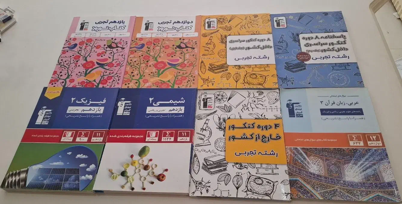 کتاب کمک آموزشی هشتم.نهم. دهم.یازدهم.دوازدهم|کتاب و مجله آموزشی|مشهد, کلاهدوز|دیوار