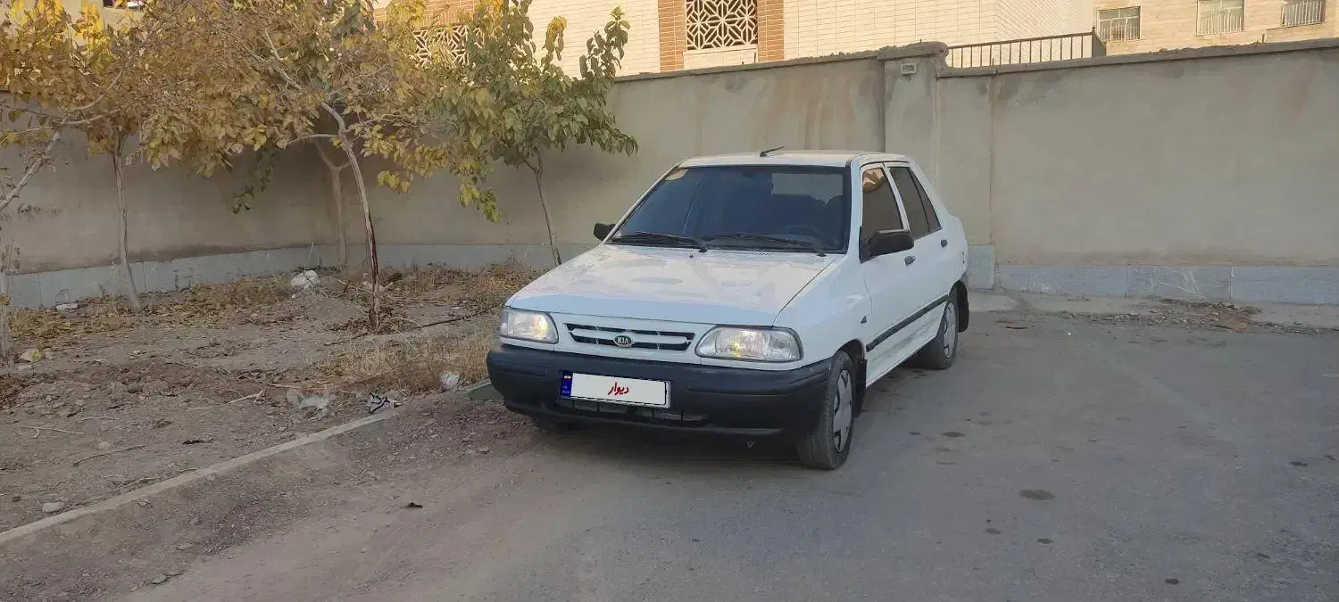 پراید مدل 95 سفید  بی رنگ کولر و بخاری سالم|خودرو سواری و وانت|مشهد, سعد آباد|دیوار