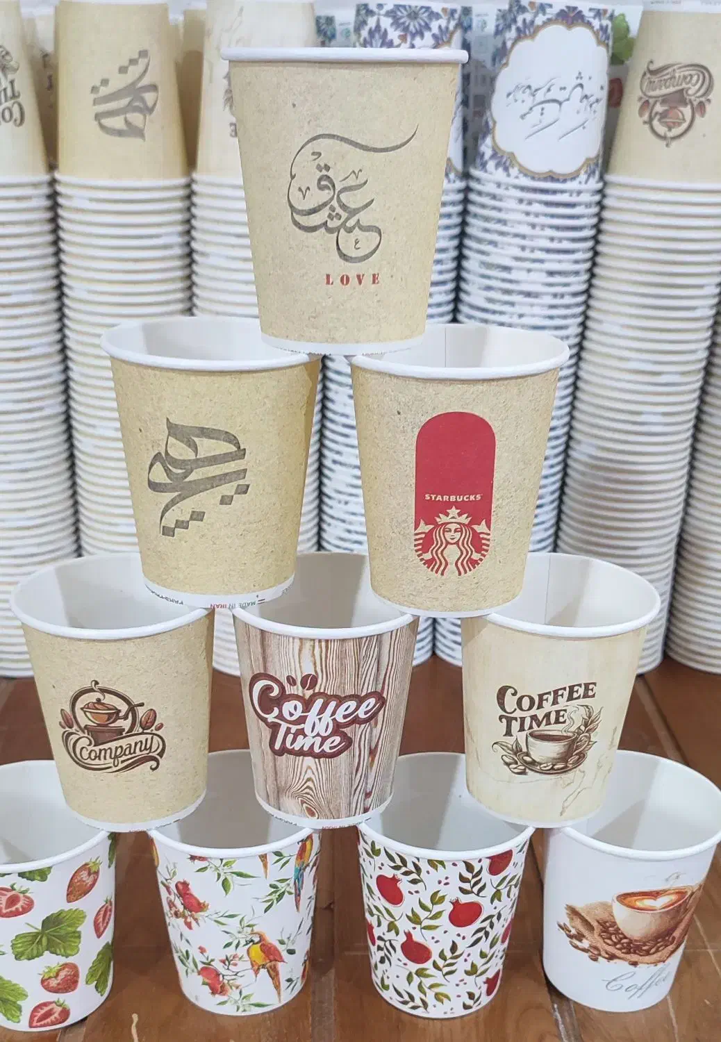 تولید لیوان کاغذی و سفره یکبارمصرف|ظروف نگهدارنده، پلاستیکی، یک‌بارمصرف|اصفهان, ارغوانیه|دیوار