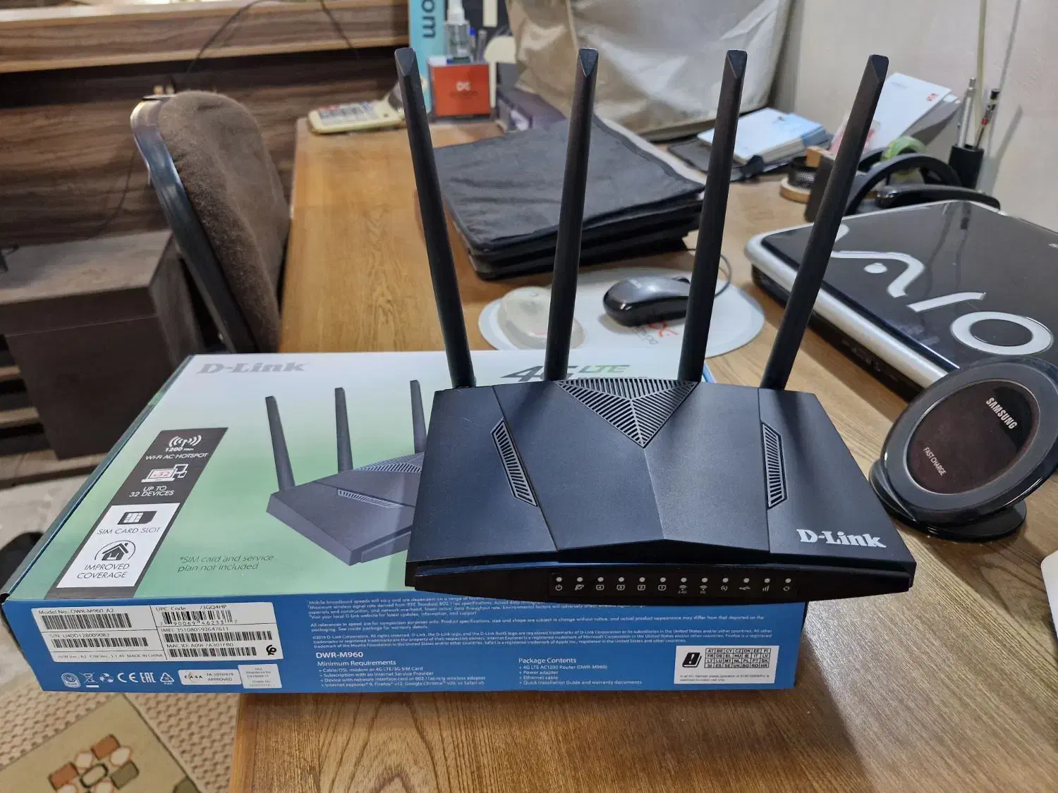 مودم روتر 4G LTE بی سیم دی لینک مدل DWR-M960|مودم و تجهیزات شبکه|یزد, |دیوار
