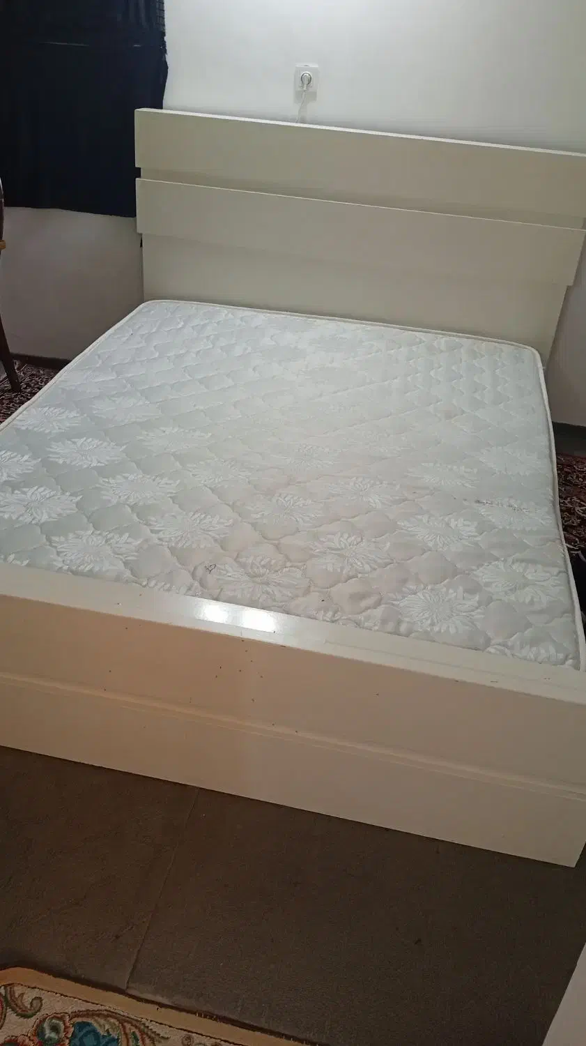 تخت خواب دو نفره|تخت و سرویس خواب|بهشهر, |دیوار