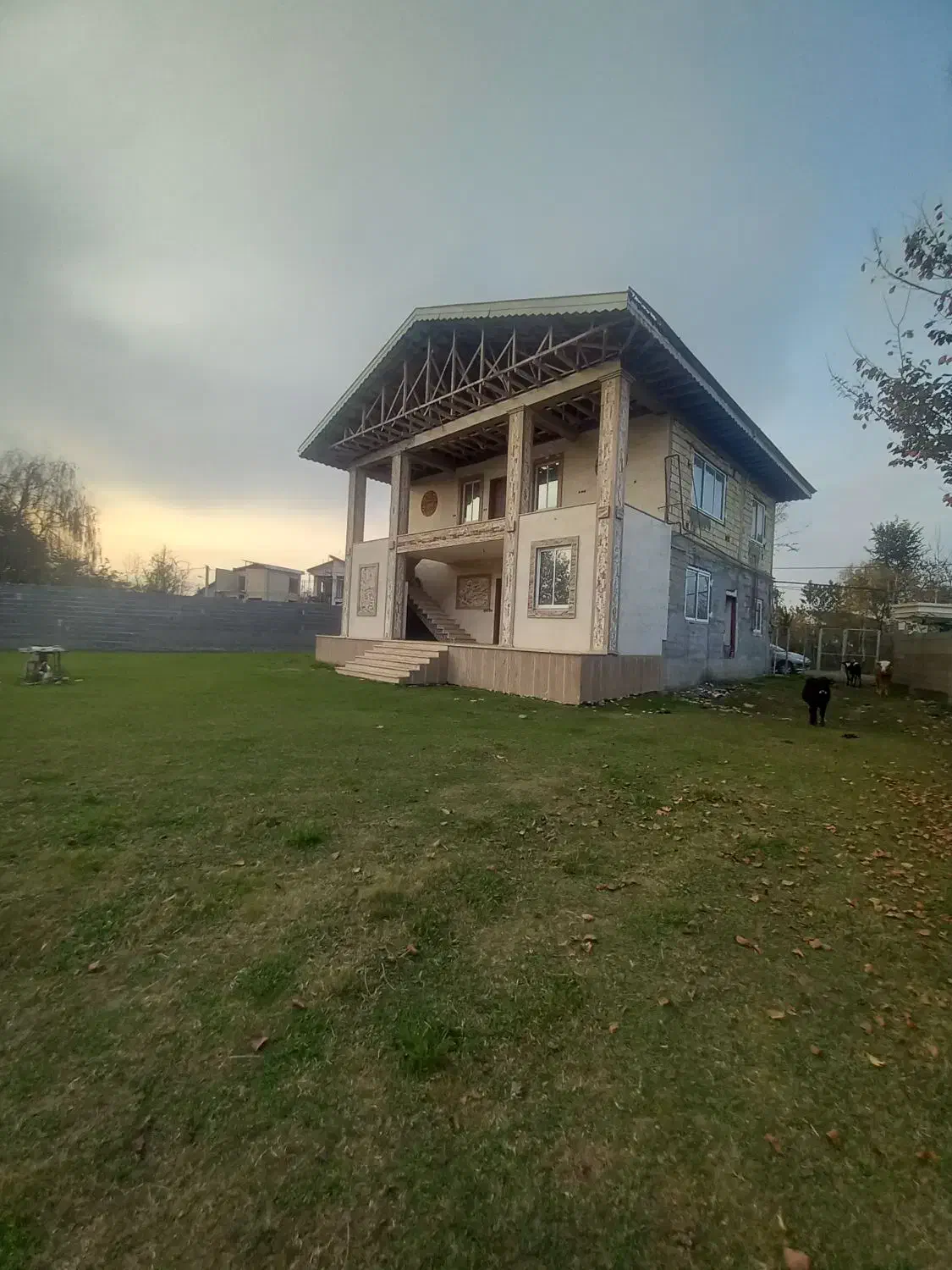 ۱۰۷۵زمین با ۳۱۲متر بنا جاده اصلی ماسوله سندتک برگ|فروش خانه و ویلا|ماکلوان, |دیوار