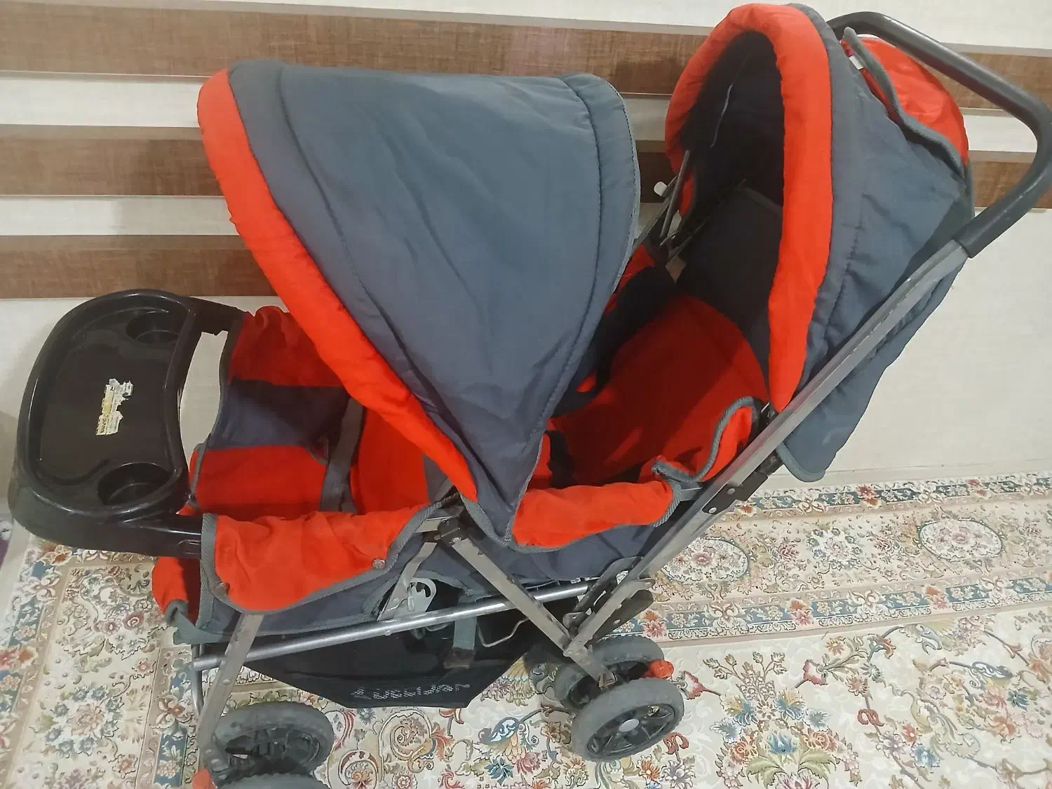 کالسکه دوقلو|کالسکه و لوازم جانبی|تبریز, |دیوار