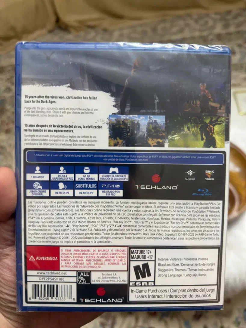 سی دی بازی دایینگ لایت ۲ پلمپ|کنسول، بازی ویدئویی و آنلاین|چهاردانگه (تهران), |دیوار