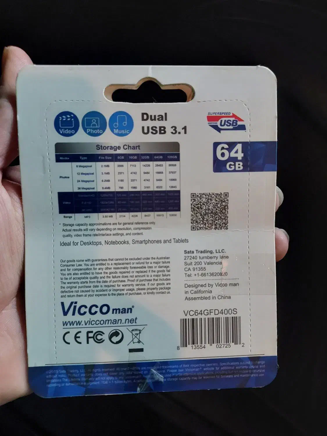 فلش 64 vicco یو اس بی ۳.۱|لوازم جانبی موبایل و تبلت|سبزوار, باهنر|دیوار