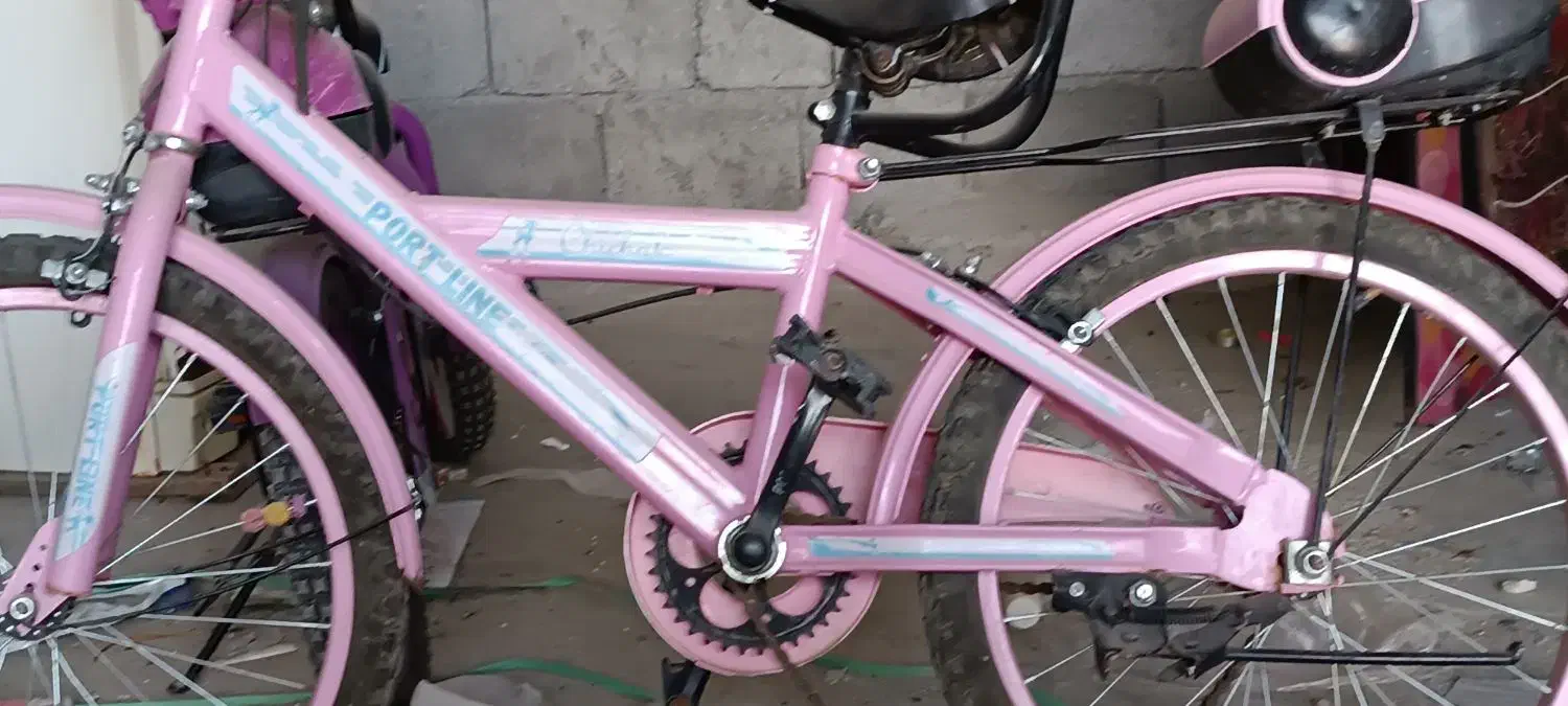 دوچرخه 20 دخترونه|دوچرخه، اسکیت، اسکوتر|اهرم, |دیوار