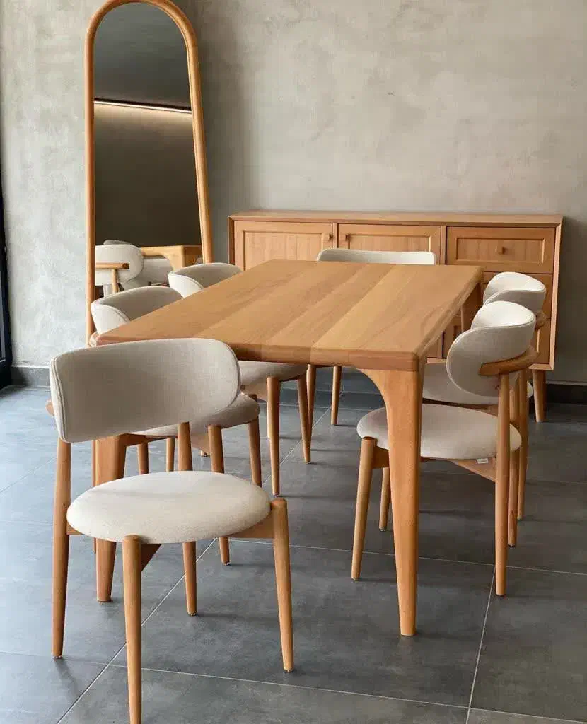 میز ناهار خوری مینیمال نوبل راش با میز چوبی|میز و صندلی غذاخوری|تهران, امام حسین|دیوار