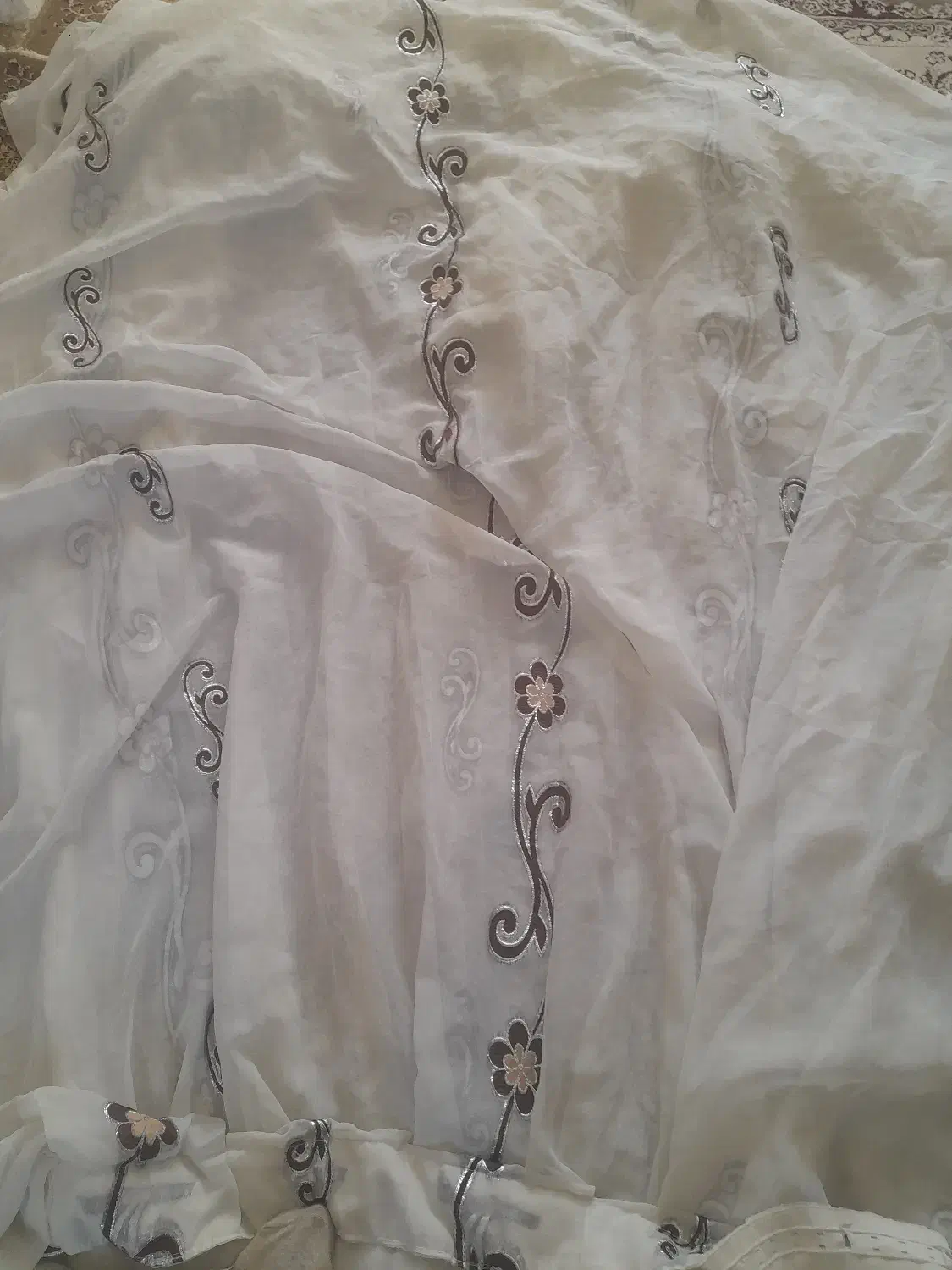 پرده نودوخته شده|پرده، رانر، رومیزی|سبزوار, رباط|دیوار