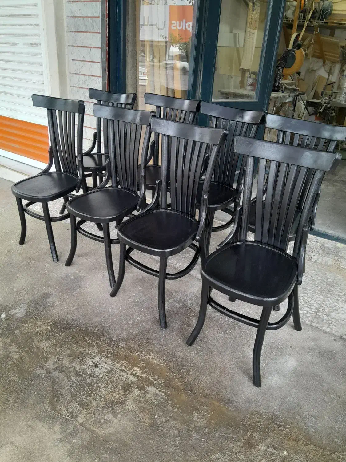 صندلی لهستانی تمام چوب دست ساز|صندلی و نیمکت|رشت, لاکان شهر|دیوار