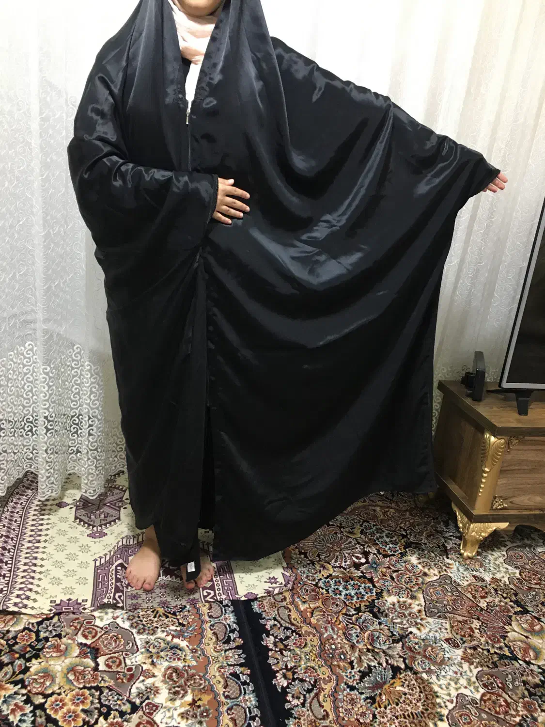 چادر ملی مادر دختری|لباس|کرمانشاه, |دیوار