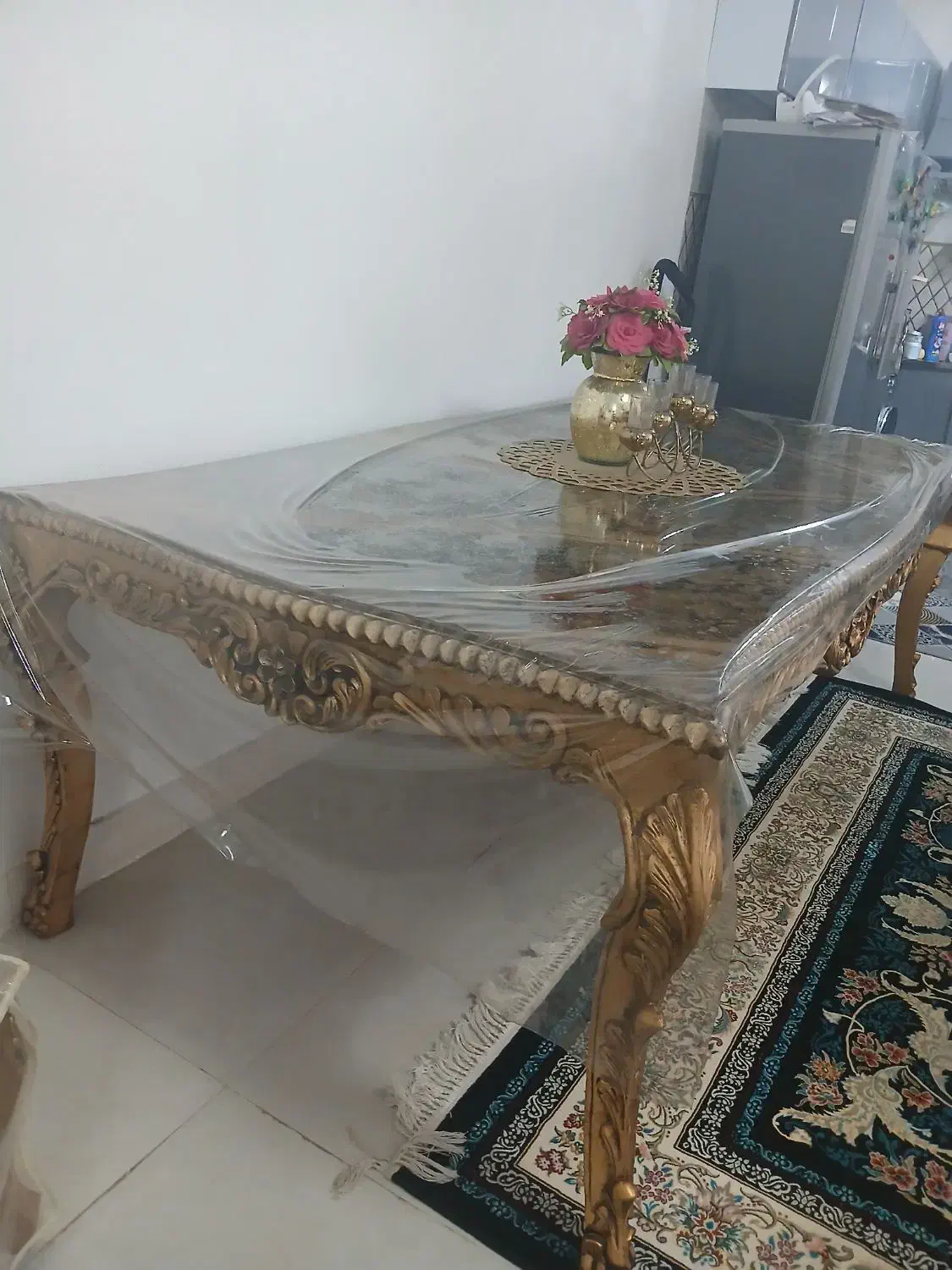 میز نهار خوری ۸ نفره|میز و صندلی غذاخوری|خرم‌آباد, |دیوار