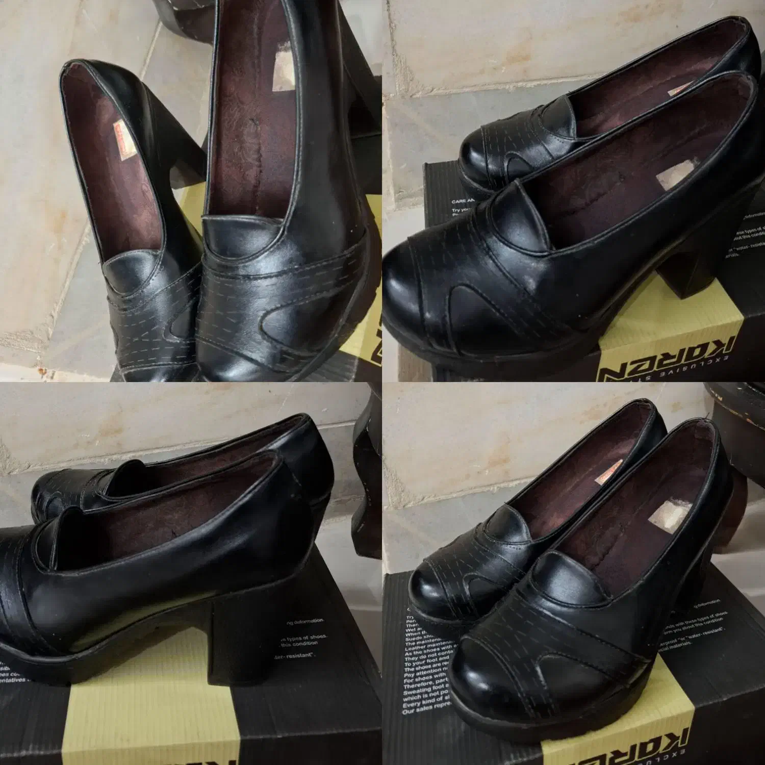 ۳جفت کفش زنانه|کیف، کفش، کمربند|اشکذر, |دیوار