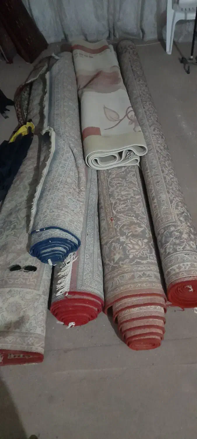 ۴ عدد فرش ۱۲ متری یک ۹ متری|فرش|گلبهار, شهر جدید گلبهار|دیوار