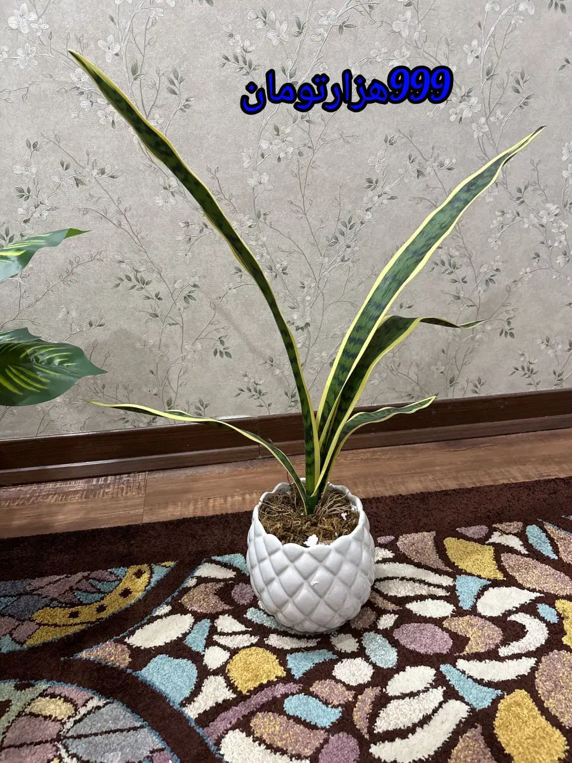 گل های درجه یک مصنوعی همراه با گلدان|گل مصنوعی|اهواز, کوی باهنر|دیوار