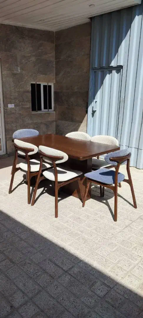 نهارخوری مینیمال آرا|میز و صندلی غذاخوری|برازجان, |دیوار