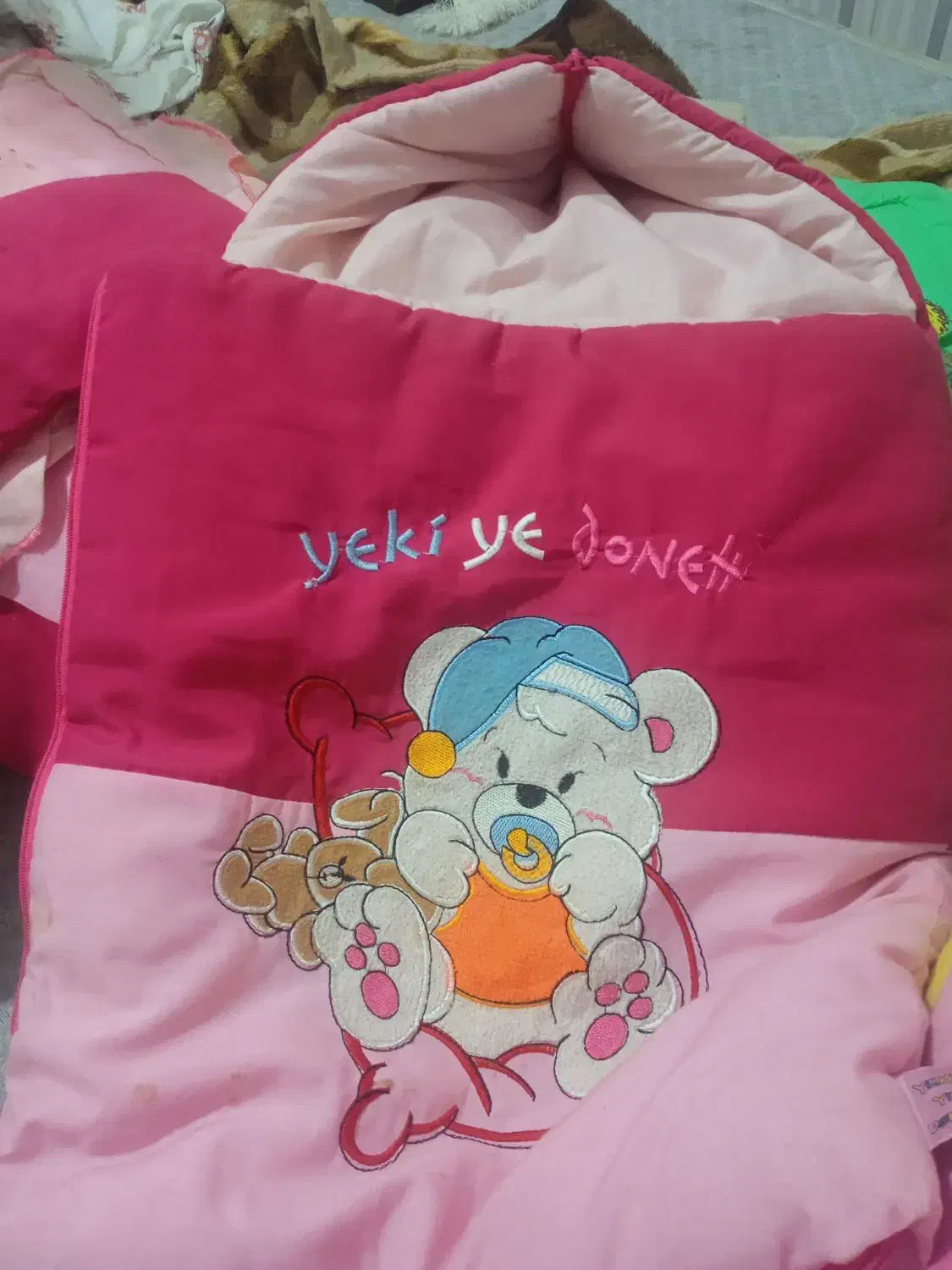 رختخواب نوزاد به همراه قنداق فرنگی|اسباب و اثاث بچه|تهران, افسریه شمالی|دیوار