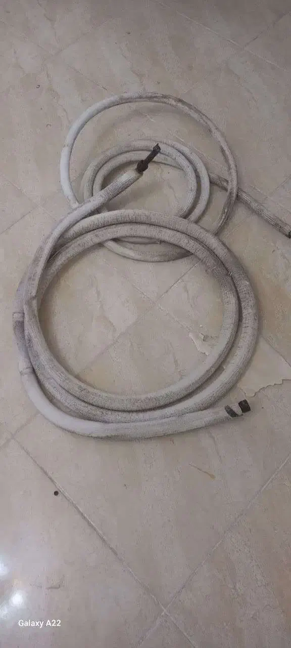 فروش لوله مسی اسپیلت 5 متر همراه مهره ها|کولر گازی و فنکوئل|گرگان, |دیوار