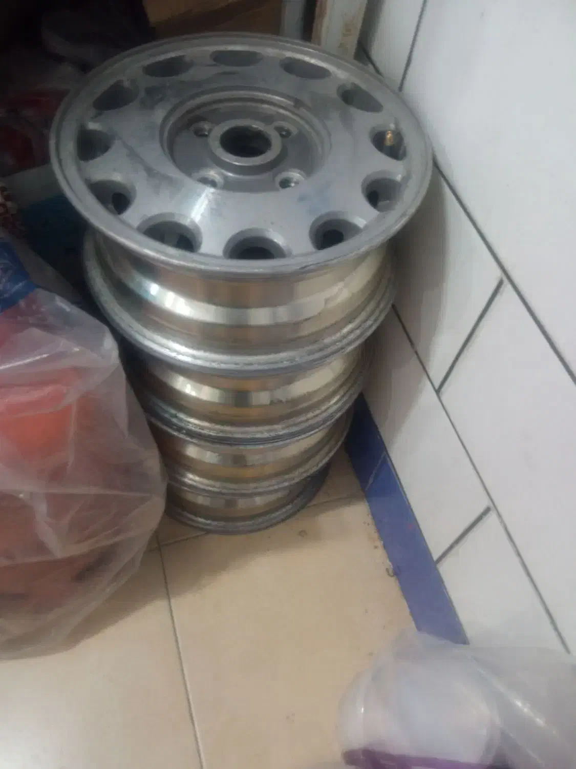 رینگ اسپرت فابریک پراید141|قطعات یدکی و لوازم جانبی|فولادشهر, A2|دیوار