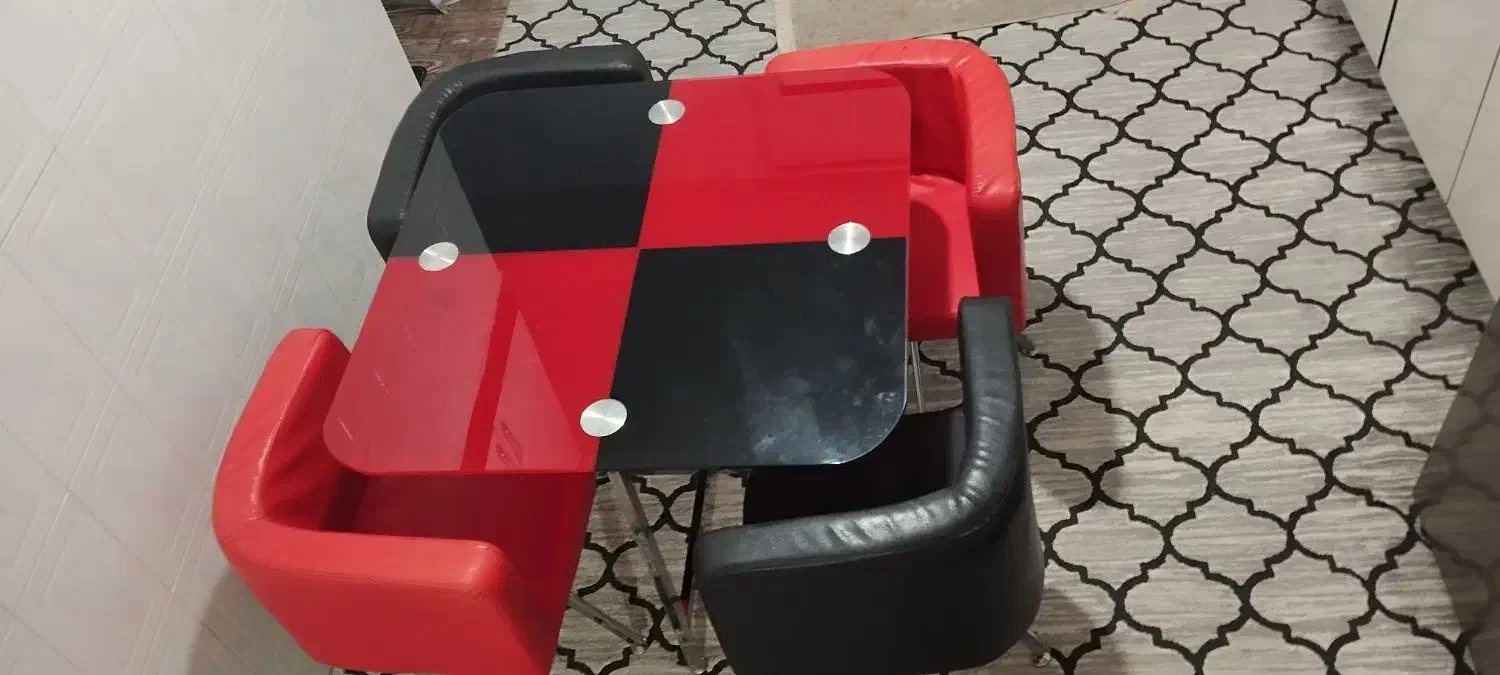 میز نهار خوری|میز و صندلی غذاخوری|خرم‌آباد, |دیوار