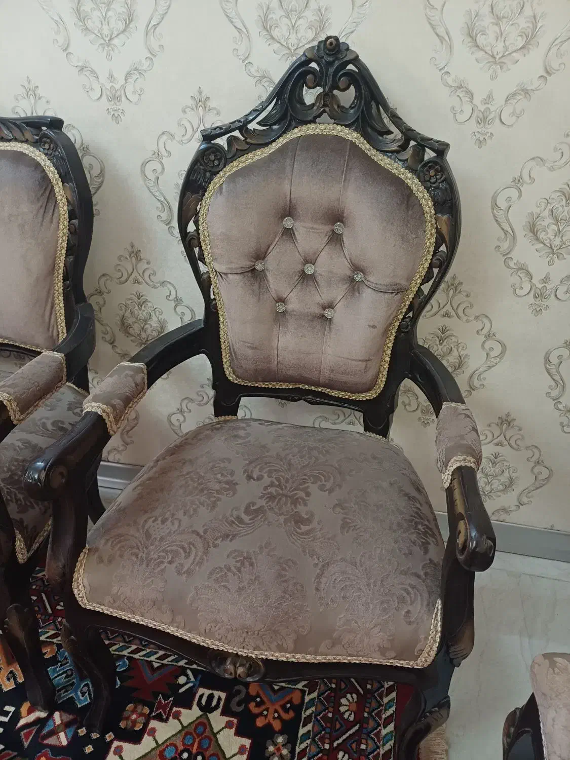 مبل استیل ۹ نفره دست دوم|مبلمان خانگی و میز عسلی|شیراز, آزادی|دیوار