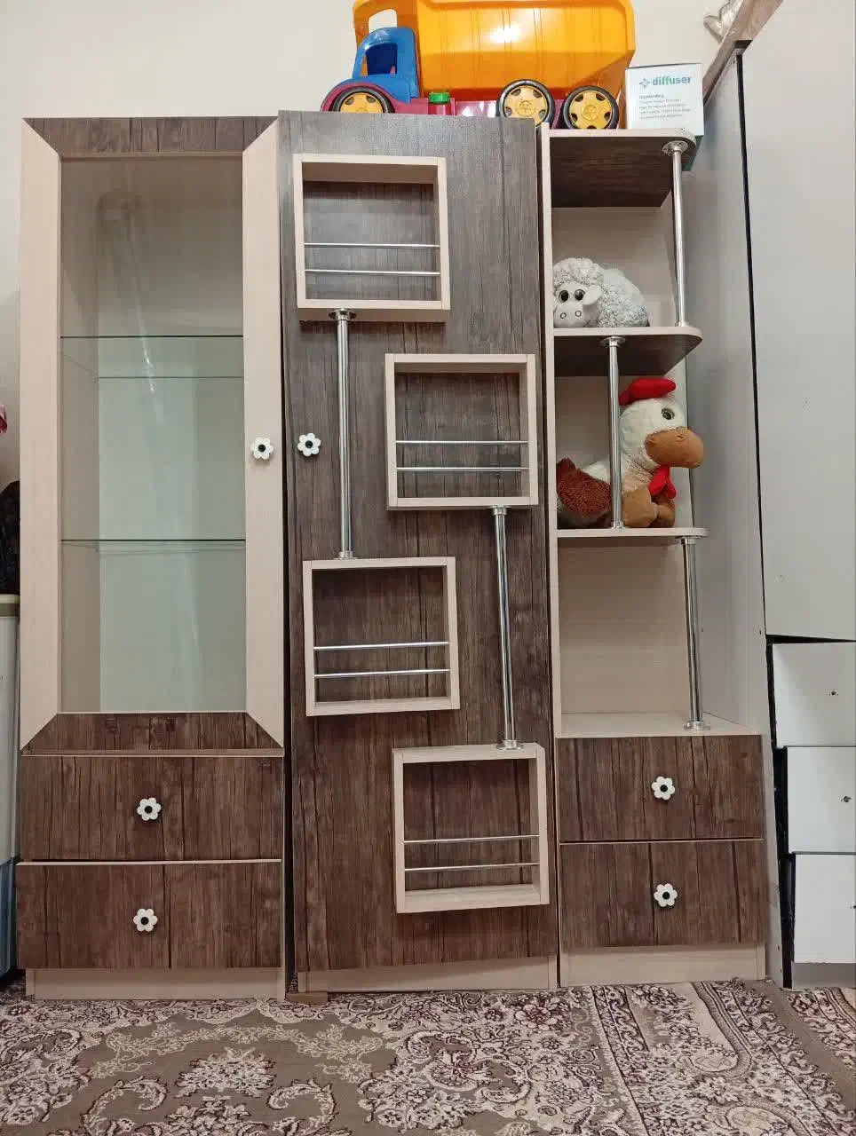 لوازم چوبی|جاکفشی، کمد، دراور|گلستان (تهران), |دیوار