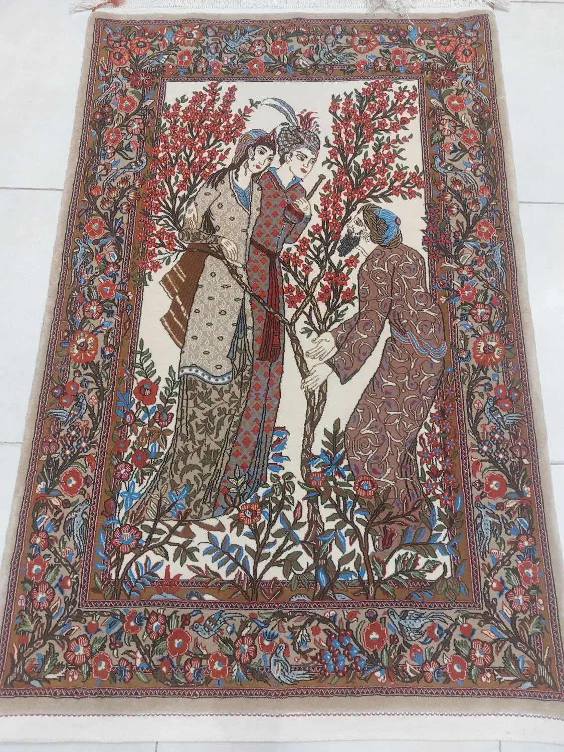 فرش دستباف قم کرک|فرش|تهران, باشگاه نفت|دیوار