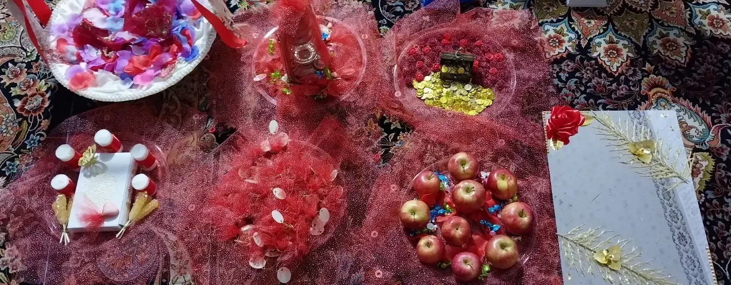 سینی حنابندان کامل|صنایع دستی و سایر لوازم تزئینی|کرمانشاه, |دیوار